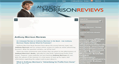 Desktop Screenshot of anthonymorrisonreviews.com